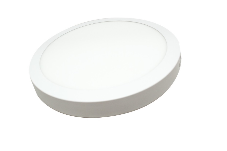 Panel LED circular superficial de 24W, Luz Blanca RCA