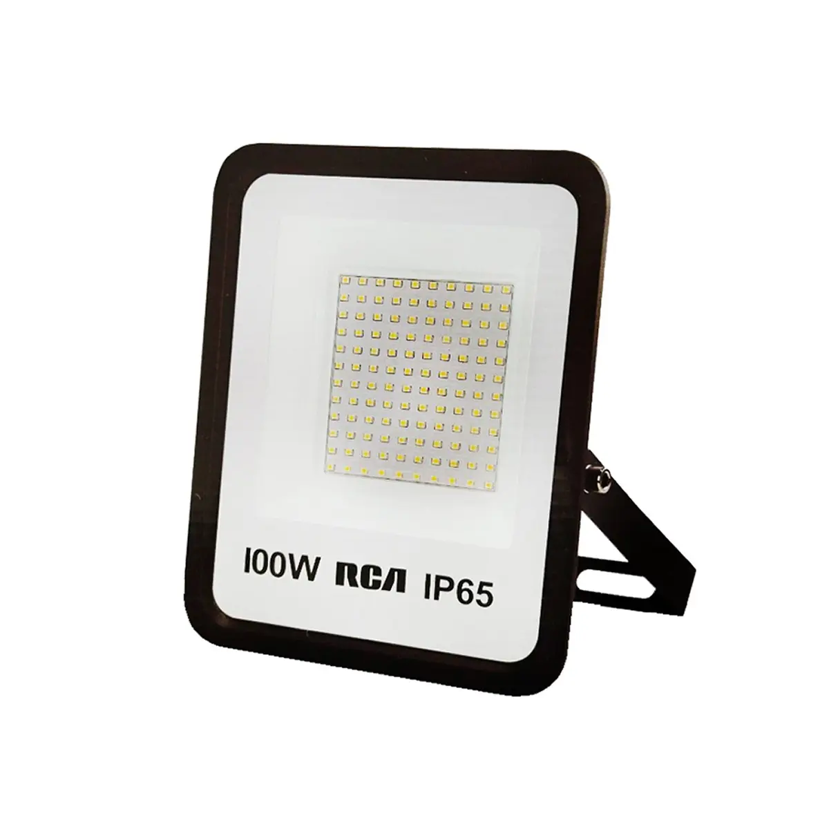 Reflector led 100W flood light 6500k Multivoltaje 85-277v duracion 25000hr rca