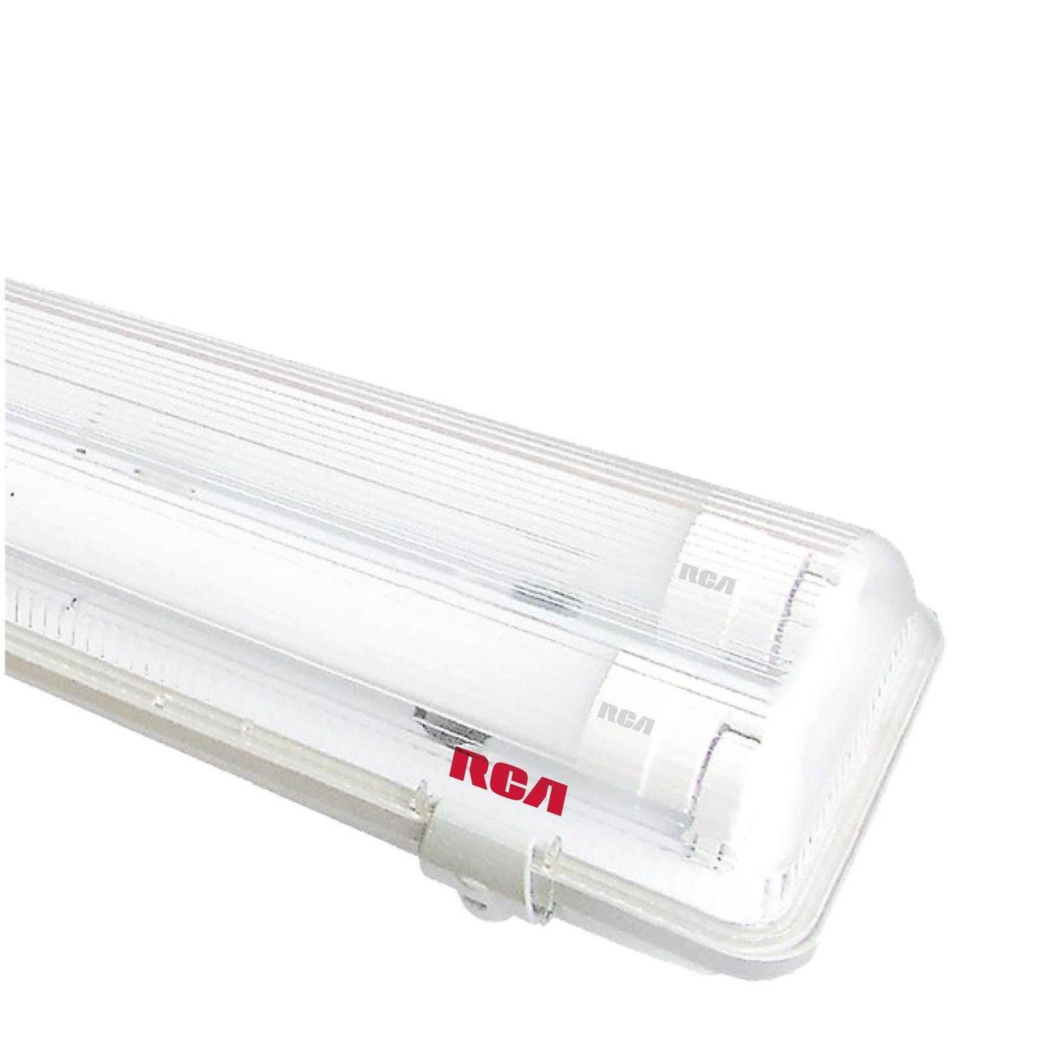 Lampara led antipolvo 120x2 con tubo rca