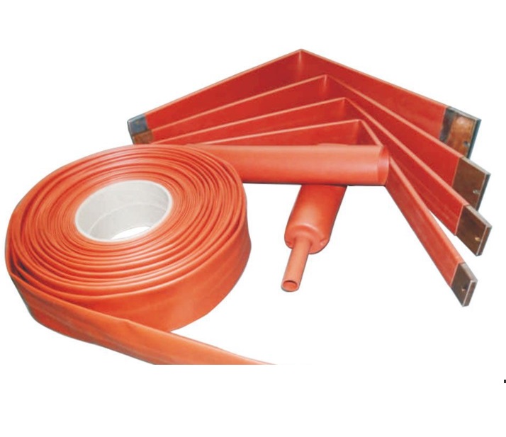 Termocontraible 25kV, 40mm x62.8a x25MTemperatura 125°C,75/30, Color rojo