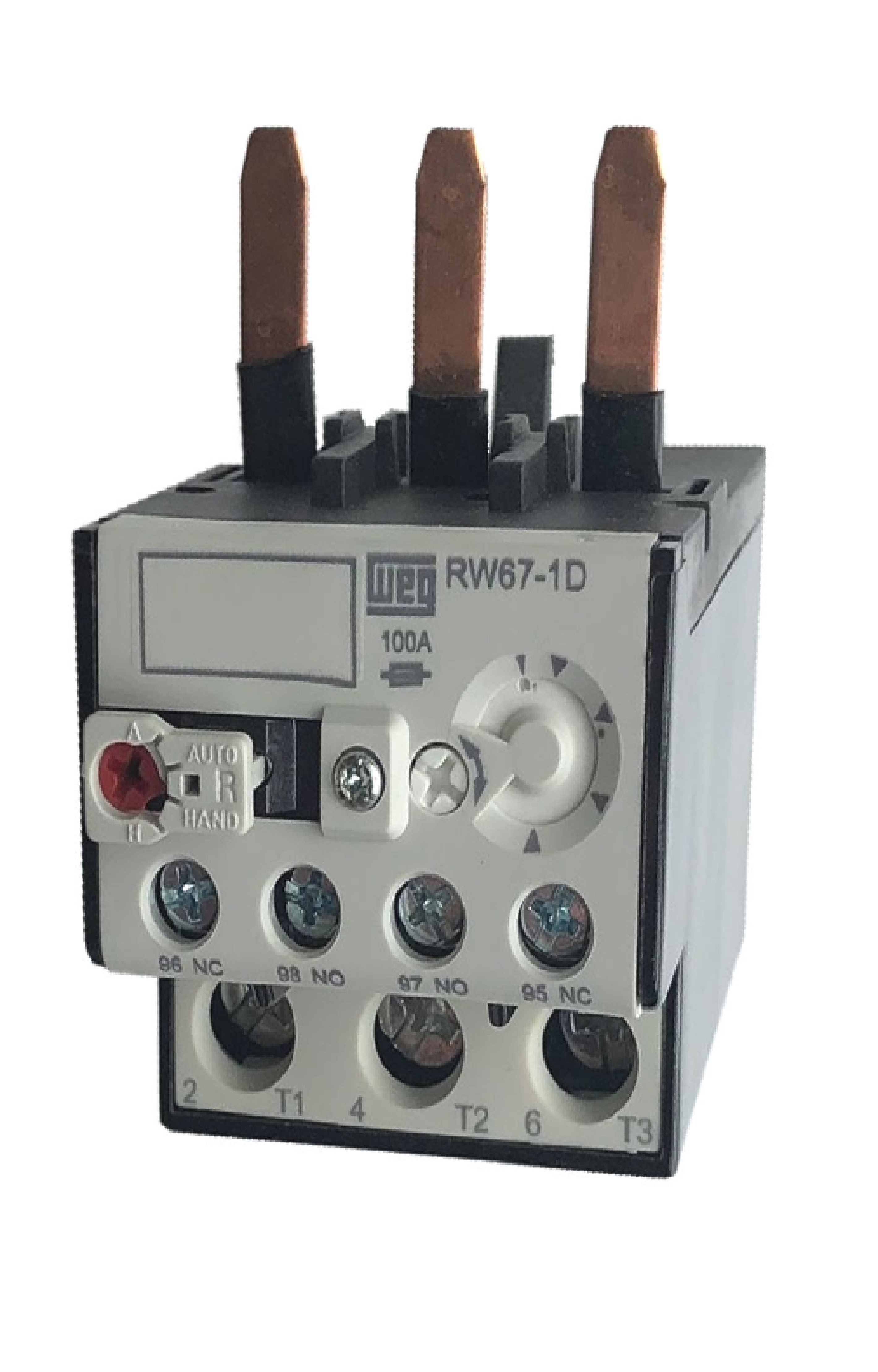 Relé térmico WEG RW 32...50A clase 10 Frame 67