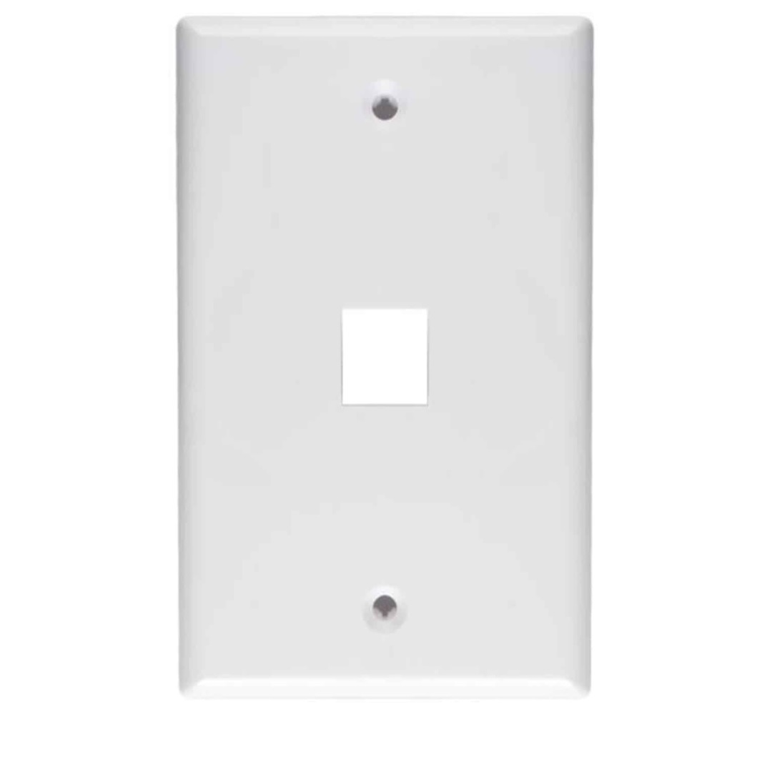 FACEPLATE BLANCO 1 PUERTO
