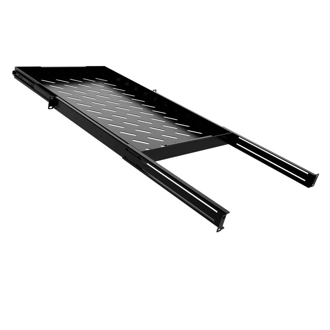 Bandeja deslizante 1U 4 puntos fijos 19 * Profunidad 800mm. Dimensiones 465mm * 550mm * 800mm