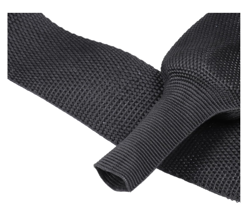 Tubo de tela trenzada termorretráctil 1-1/8 pulgadas