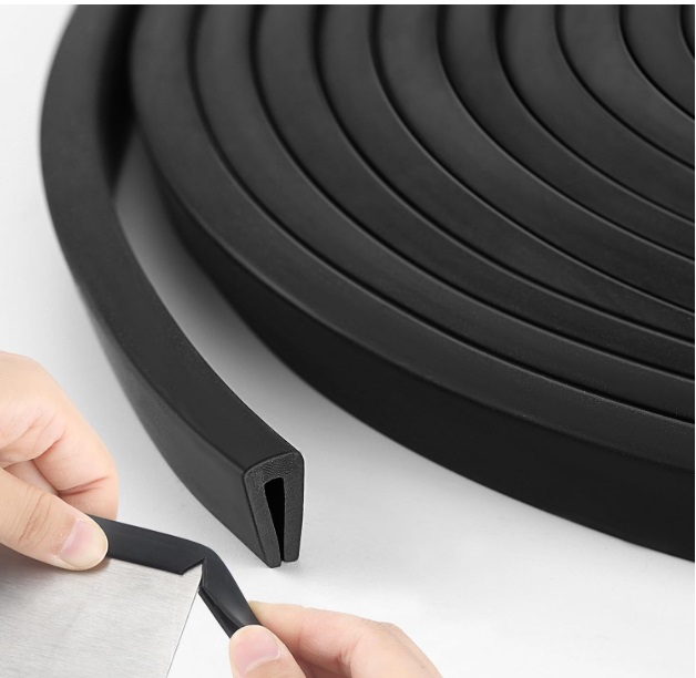 goma para puerta con canal en U 18m