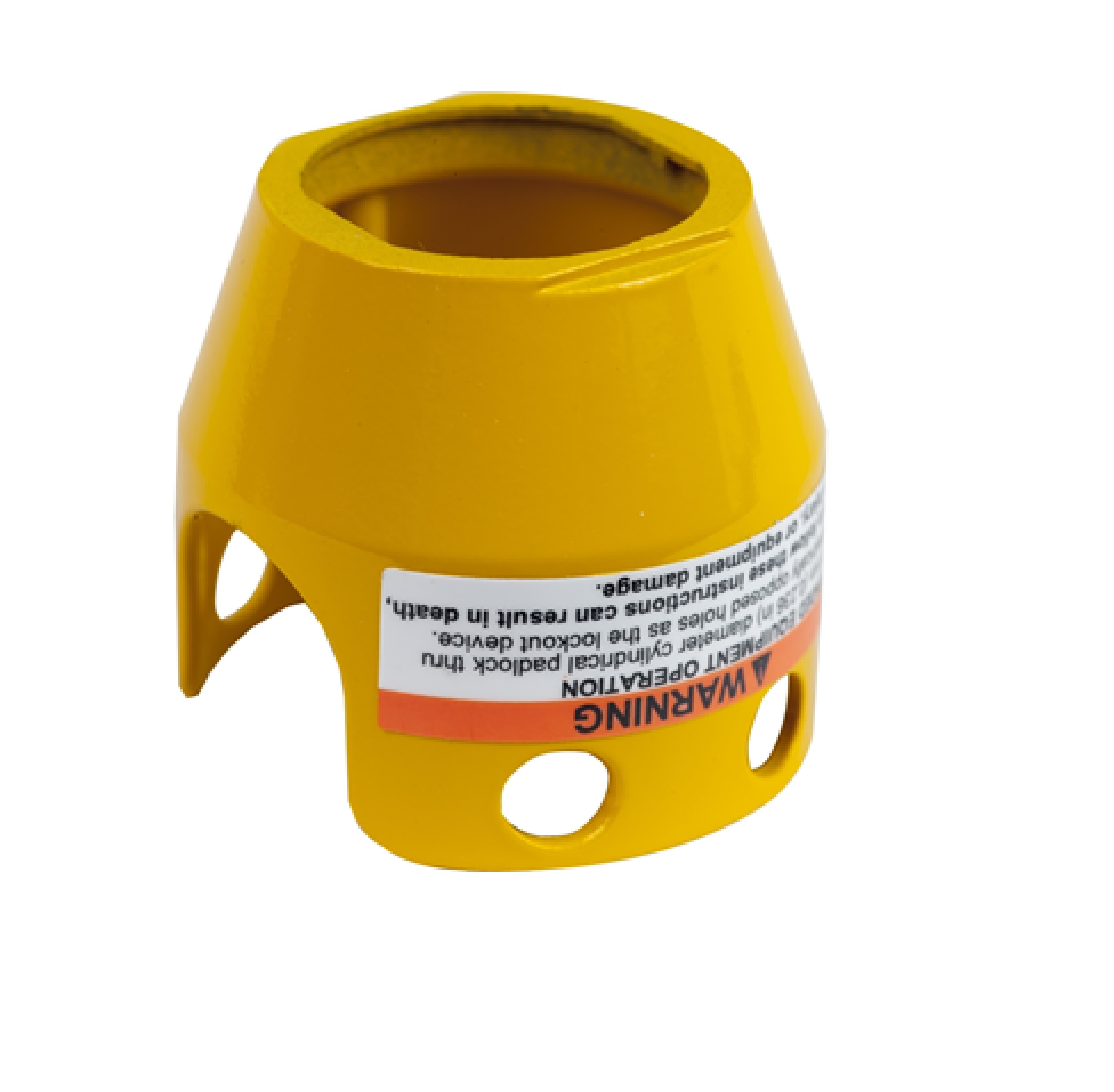 Protección para seta 40 y unidades 22 mm amarillo