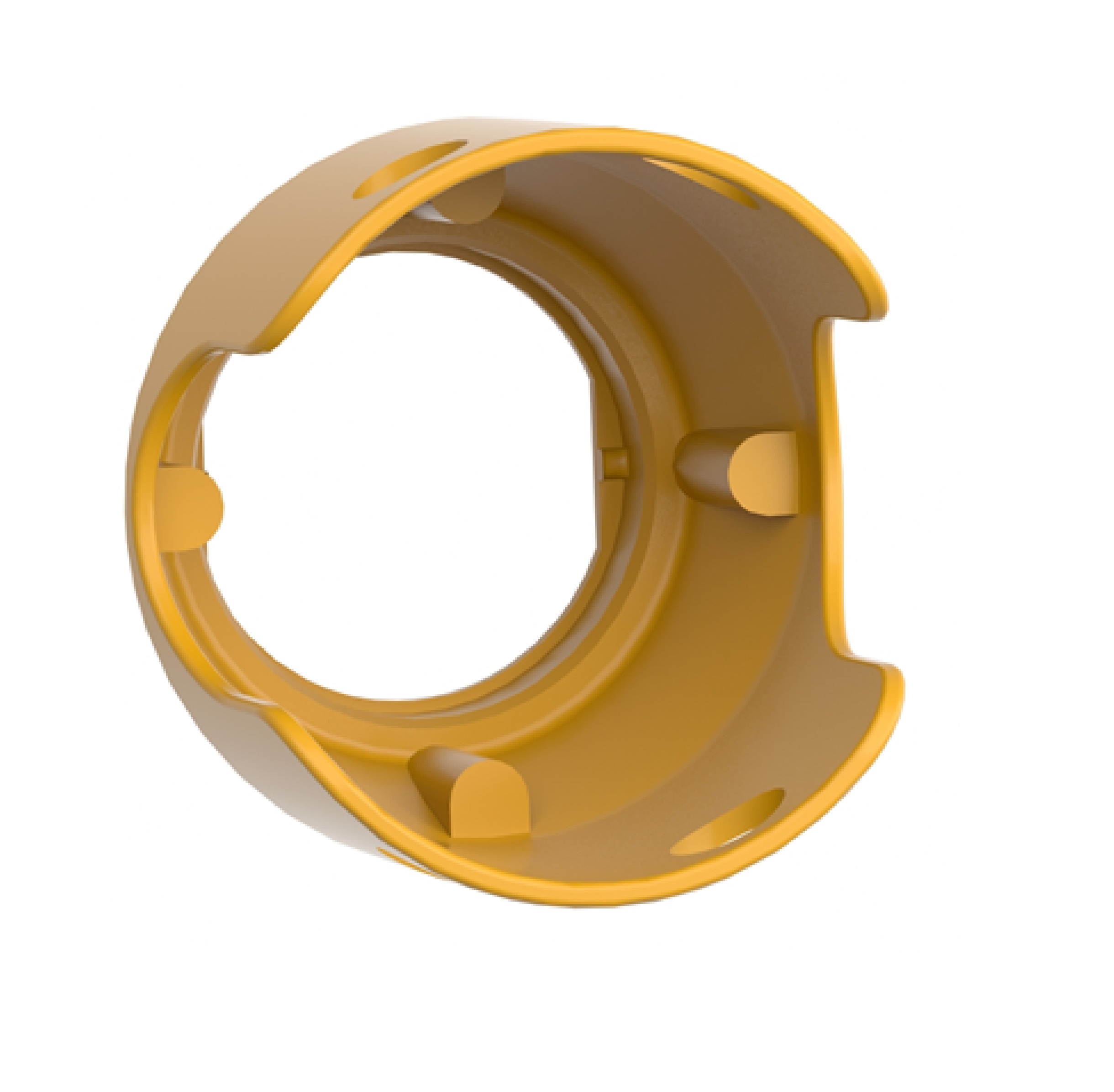 Protección para seta 40 y unidades 22 mm amarillo