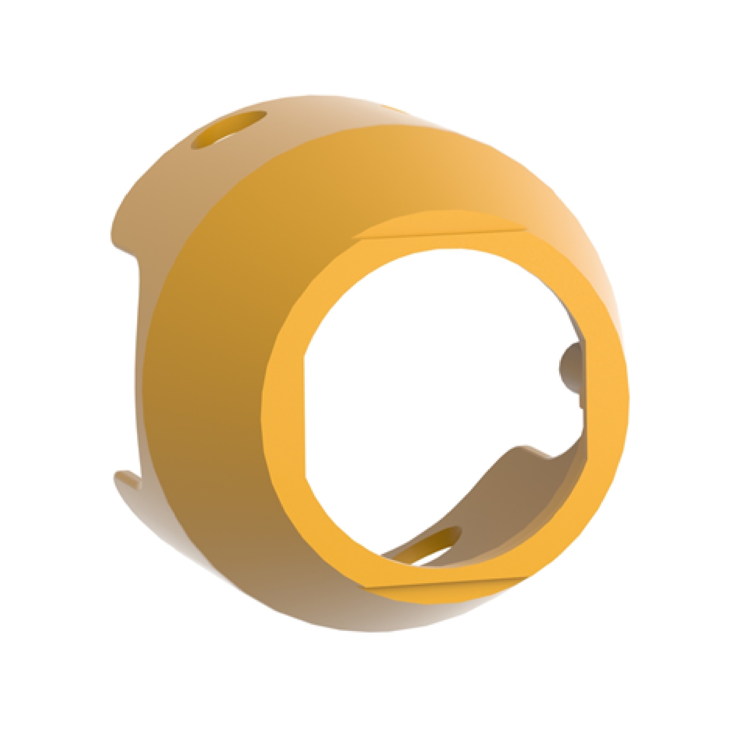 Protección para seta 40 y unidades 22 mm amarillo